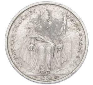 5 франков 1952 года Французская Океания — Фото №2