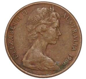 1 цент 1966 года Австралия — Фото №2
