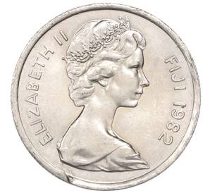 5 центов 1982 года Фиджи — Фото №2