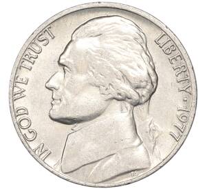 5 центов 1977 года США — Фото №1