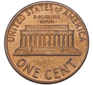 1 цент 1988 года D США — Фото №2