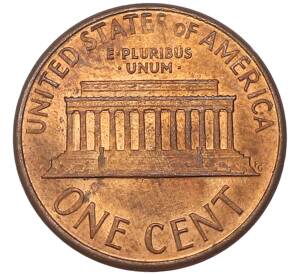 1 цент 1987 года D США — Фото №2
