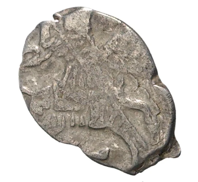 Монета «Чешуйка» (копейка) Петр I Старый денежный двор (Москва) (Артикул M1-33954)