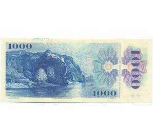 1000 крон 1985 года Чехословакия — Фото №2