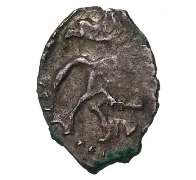 Монета «Чешуйка» (копейка) Петр I Старый денежный двор (Москва) (Артикул M1-33966)