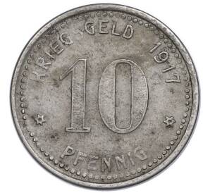 10 пфеннигов 1917 года Германия — город Люденшайд (Нотгельд) — Фото №2