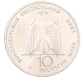10 марок 2000 года J Германия «200 лет со дня рождения Альберта Лорцинга» — Фото №2