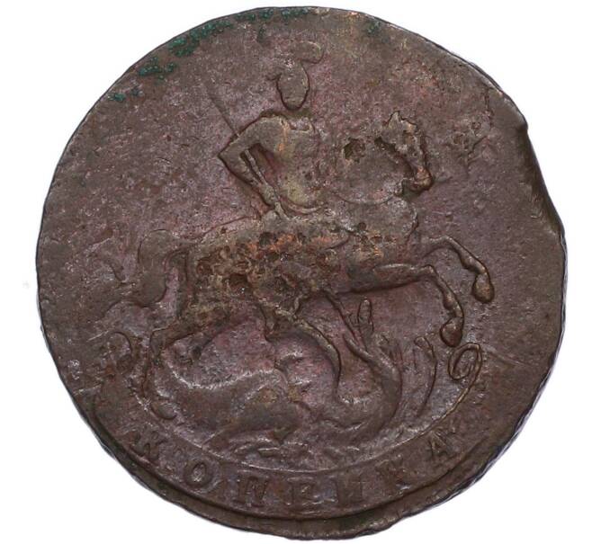 Монета 1 копейка 1757 года (Артикул: K7-4755) — Фото №2