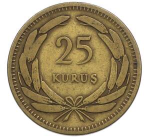 25 курушей 1949 года Турция — Фото №2