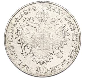 20 крейцеров 1842 года E Австрия — Фото №1