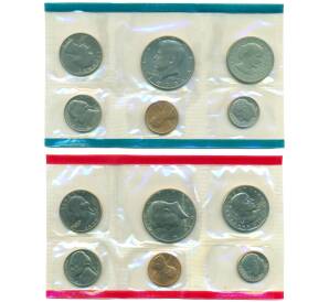 Сет из двух годовых наборов монет 1979 года США (Монетные дворы P и D) — Фото №1