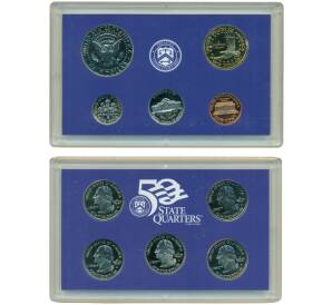Сет из двух годовых наборов монет 2001 года S США — Фото №2