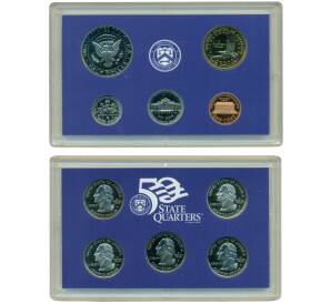 Сет из двух годовых наборов монет 2002 года S США — Фото №2