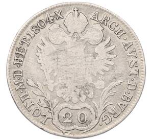 20 крейцеров 1804 года B Австрия — Фото №1
