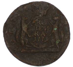 1 копейка 1771 года КМ «Сибирская монета» — Фото №1