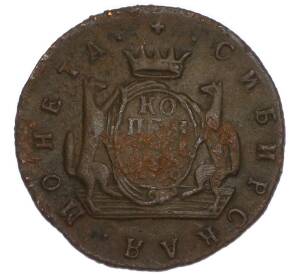 1 копейка 1766-1776 года КМ «Сибирская монета» — Фото №1