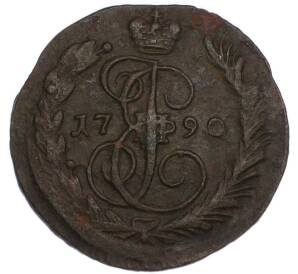 1 копейка 1790 года ЕМ — Фото №1