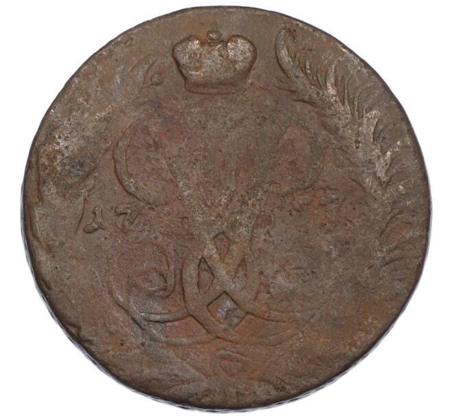 Монета 2 копейки 1757 года (Артикул: K7-5042) — Фото №1
