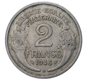 2 франка 1945 года В Франция