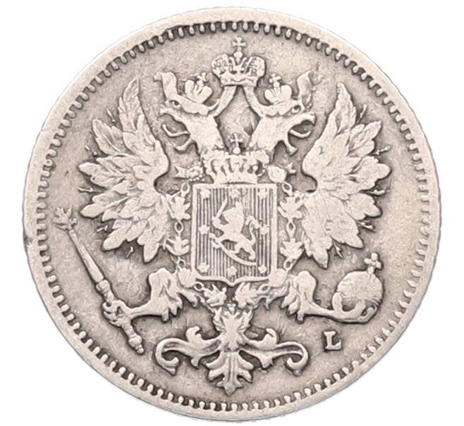 Монета 25 пенни 1897 года Русская Финляндия (Артикул: K7-5107) — Фото №2