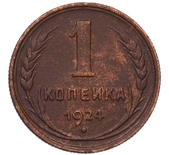 Монета 1 копейка 1924 года (Артикул: K7-5135) — Фото №1