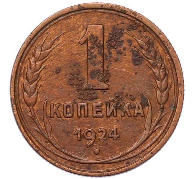 Монета 1 копейка 1924 года (Артикул: K7-5150) — Фото №1