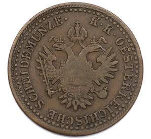 2 крейцера 1851 года B Австрия — Фото №2