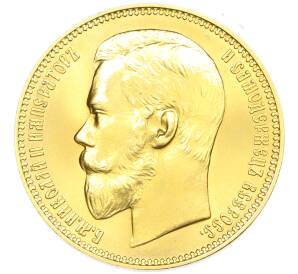 37 рублей 50 копеек / 100 франков 1902 года — Официальный новодел (Золочение) — Фото №1