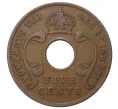 Монета 5 центов 1936 года KN Британская Восточная Африка (Эдвард VIII) (Артикул M2-37606)