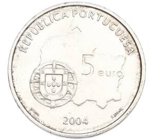 5 евро 2004 года Португалия «ЮНЕСКО — Исторический центр города Эвора» — Фото №2