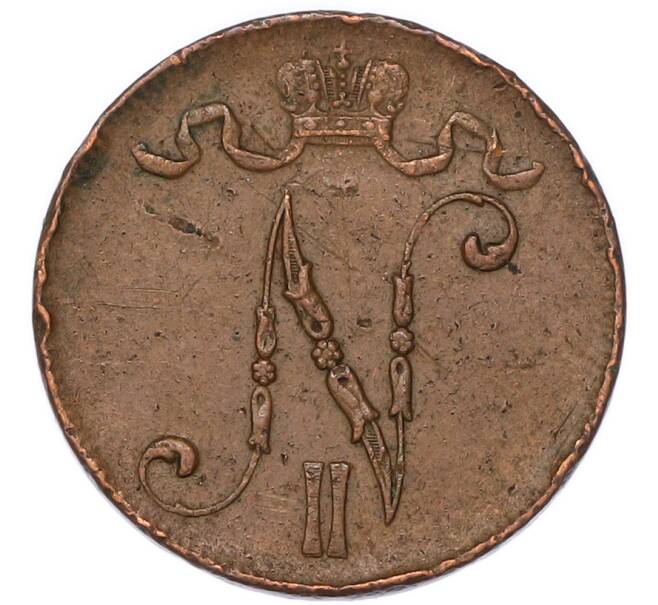 Монета 5 пенни 1915 года Русская Финляндия (Артикул: M1-68940) — Фото №2