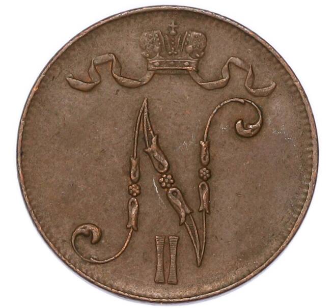 Монета 5 пенни 1916 года Русская Финляндия (Артикул: M1-68945) — Фото №2
