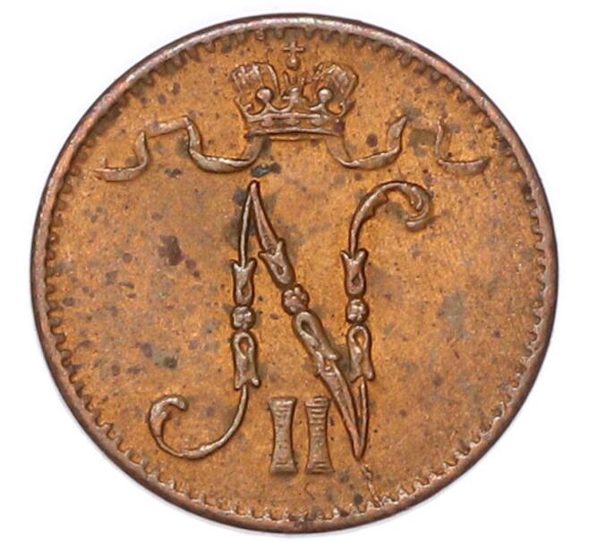 Монета 1 пенни 1916 года Русская Финляндия (Артикул: M1-68951) — Фото №2