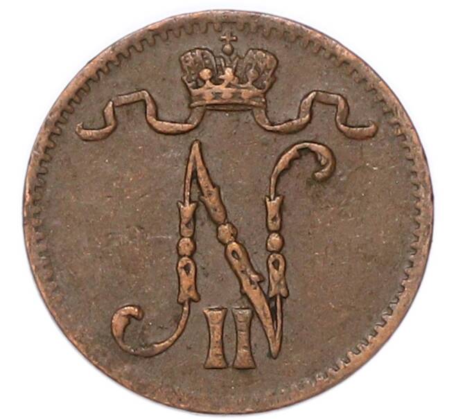 Монета 1 пенни 1916 года Русская Финляндия (Артикул: M1-68956) — Фото №2