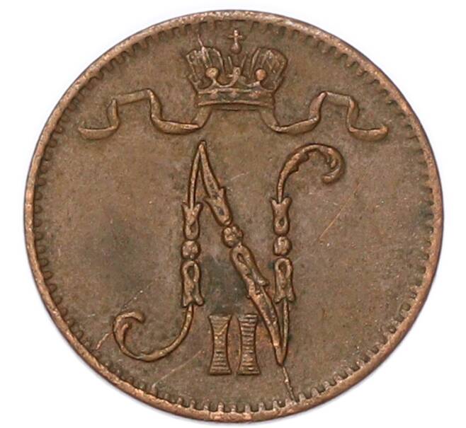 Монета 1 пенни 1916 года Русская Финляндия (Артикул: M1-68959) — Фото №2