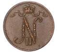 Монета 1 пенни 1915 года Русская Финляндия (Артикул: M1-68963) — Фото №2