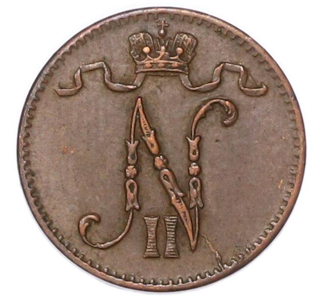 Монета 1 пенни 1915 года Русская Финляндия (Артикул: M1-68963) — Фото №2