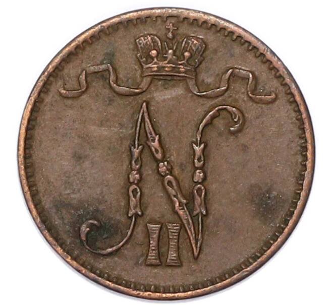 Монета 1 пенни 1915 года Русская Финляндия (Артикул: M1-68964) — Фото №2