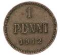 Монета 1 пенни 1912 года Русская Финляндия (Артикул: M1-68975) — Фото №1