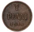 Монета 1 пенни 1911 года Русская Финляндия (Артикул: M1-68977) — Фото №1