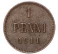 Монета 1 пенни 1911 года Русская Финляндия (Артикул: M1-68979) — Фото №1