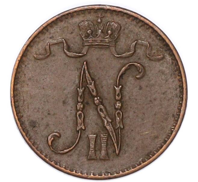 Монета 1 пенни 1911 года Русская Финляндия (Артикул: M1-68979) — Фото №2