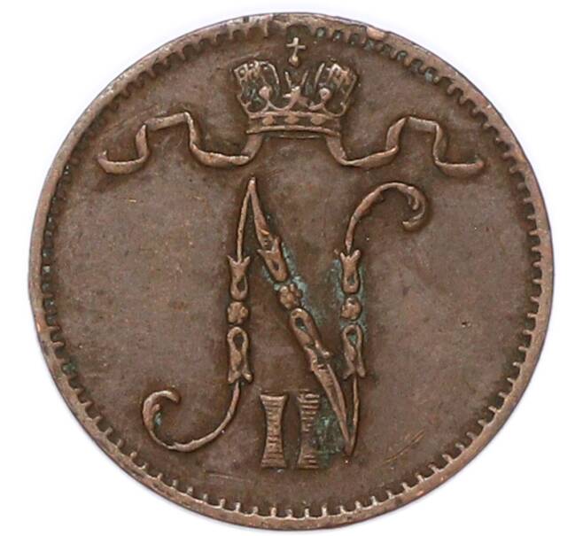 Монета 1 пенни 1911 года Русская Финляндия (Артикул: M1-68983) — Фото №2
