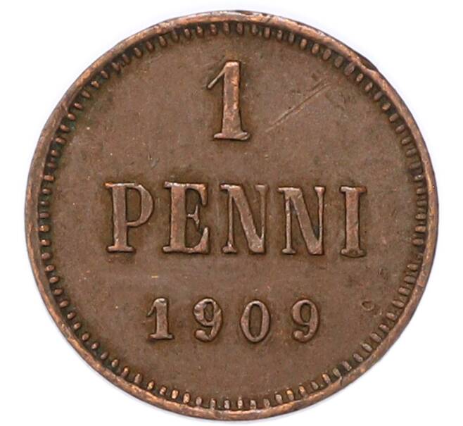 Монета 1 пенни 1909 года Русская Финляндия (Артикул: M1-68988) — Фото №1