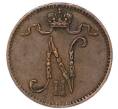 Монета 1 пенни 1907 года Русская Финляндия (Артикул: M1-68993) — Фото №2