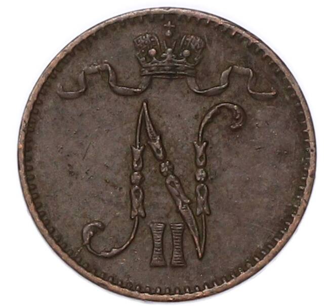 Монета 1 пенни 1900 года Русская Финляндия (Артикул: M1-68995) — Фото №2