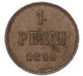 Монета 1 пенни 1899 года Русская Финляндия (Артикул: M1-68996) — Фото №1