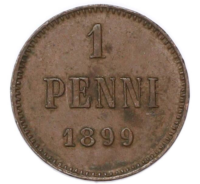 Монета 1 пенни 1899 года Русская Финляндия (Артикул: M1-68996) — Фото №1