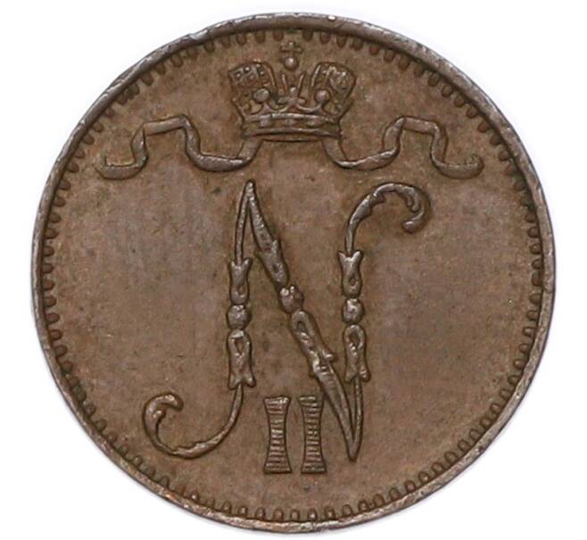 Монета 1 пенни 1899 года Русская Финляндия (Артикул: M1-68996) — Фото №2