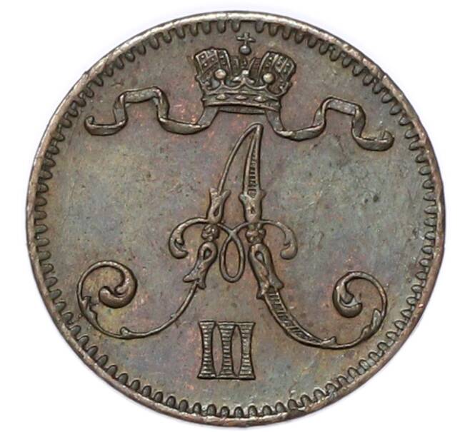 Монета 1 пенни 1894 года Русская Финляндия (Артикул: M1-68997) — Фото №2